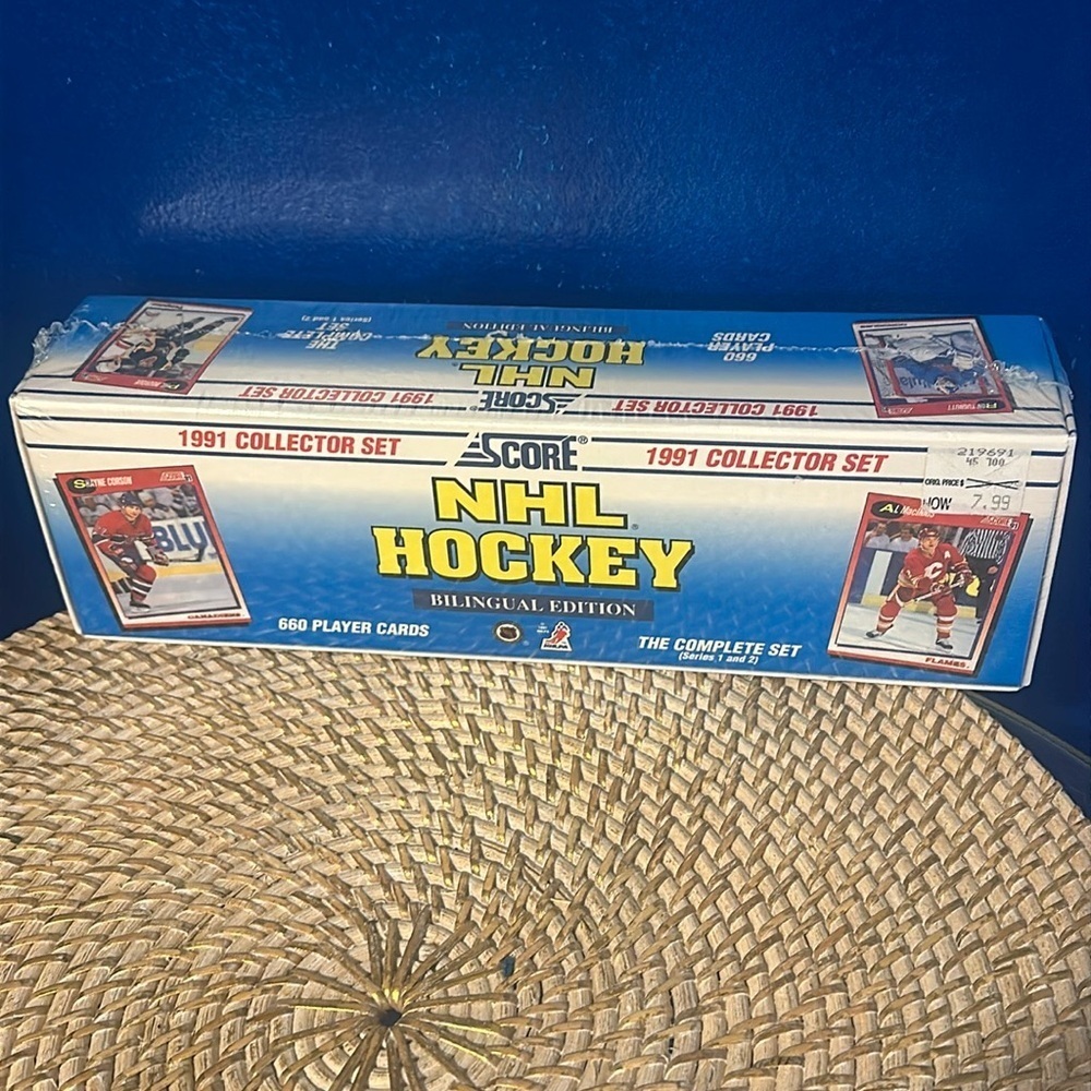 Factory Sealed 1991 Score NHL Hockey Cards Collector Box Set Series 1 & 2